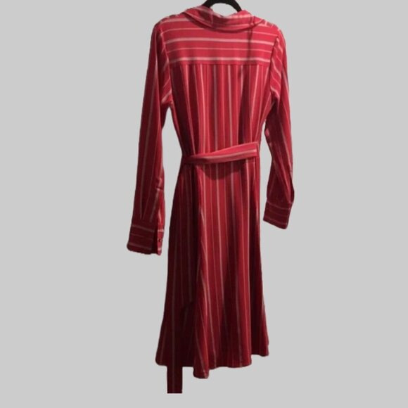 NWT Calvin Klein Wrap Collared Dress - Picture 2 of 10